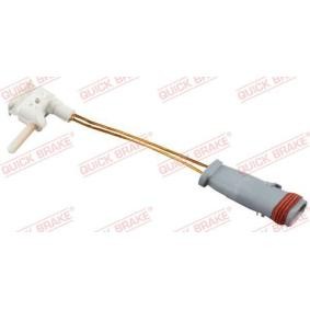 Warnkontakt, Bremsbelagverschleiß WS 0213 B von QUICK BRAKE günstig für 3,75 € online kaufen