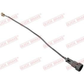 Warnkontakt, Bremsbelagverschleiß WS 0282 B von QUICK BRAKE günstig für 6,04 € online kaufen