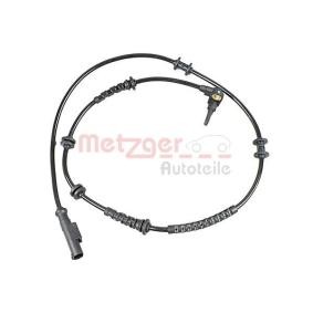 Kjøp Sensor, ABS av METZGER 09001193 til den lave prisen 373,18 NOK