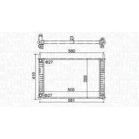 Kühler, Motorkühlung 350213152700 von MAGNETI MARELLI günstig für 53,91 € online kaufen