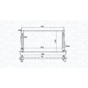 Kühler, Motorkühlung 350213157400 von MAGNETI MARELLI günstig für 71,17 € online kaufen