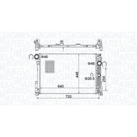 Kühler, Motorkühlung 350213163300 von MAGNETI MARELLI günstig für 112,16 € online kaufen