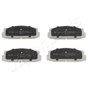 Bremsbeläge für FSO von JAPANPARTS