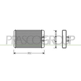 Wärmetauscher, Innenraumheizung CI950H003 von PRASCO günstig für 30,82 € online kaufen