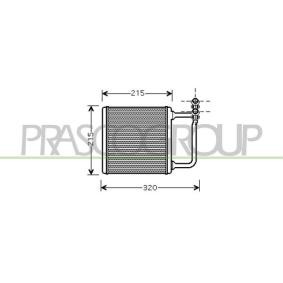 Compre Radiador de calefacción de PRASCO online para Clase E Caja / Chasis (VF211) a precios moderados