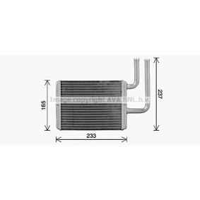 Wärmetauscher, Innenraumheizung MT6284 von PRASCO günstig für 184,94 € online kaufen