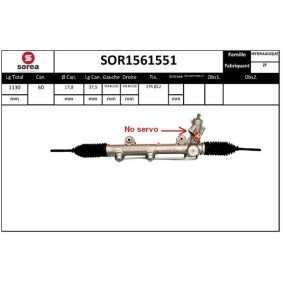 Lenkgetriebe SOR1561551 von SNRA günstig für 628,97 € online kaufen