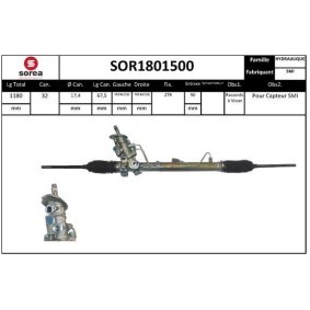 Compre Caixa de direção da SNRA SOR1801500 a um preço baixo por 425,25 €