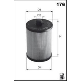 Achetez des Filtre à carburant MISFAT F163 à prix pour 66,14 €