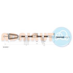 Handbremsseil 28.0238.1 von ADRIAUTO günstig für 41,97 € online kaufen