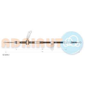 Handbremsseil 52.0209.2 von ADRIAUTO günstig für 42,13 € online kaufen