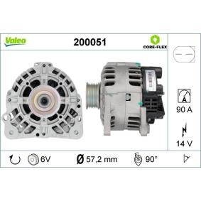 Køb Generator af VALEO 200051 til den lave pris 1720,16 DKK