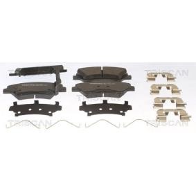 Bremsbeläge 8110 43057 von TRISCAN günstig für 68,75 € online kaufen