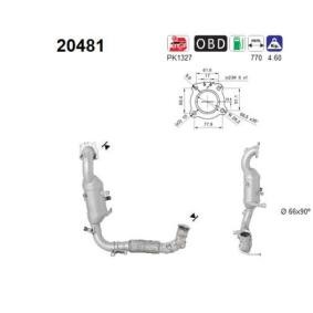 Compre Catalisador de AS online para Fiesta Mk7 Van a preços moderados