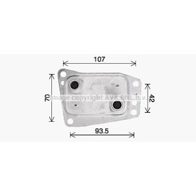 Ölkühler CN3327 von PRASCO günstig für 40,97 € online kaufen