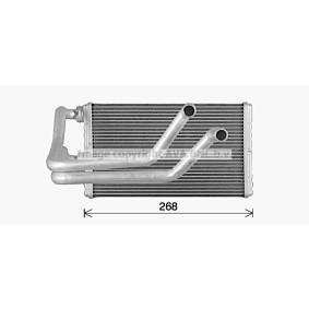 Wärmetauscher, Innenraumheizung MT6287 von PRASCO günstig für 86,98 € online kaufen