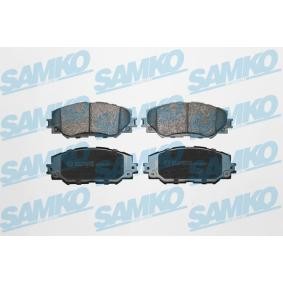 Compre Pastilhas de travão da SAMKO 5SP1258 a um preço baixo por 40,89 €