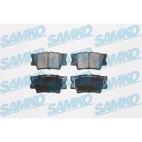 Compre Pastilhas de travão da SAMKO 5SP1281 a um preço baixo por 23,89 €