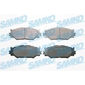 Compre Pastilhas de travão da SAMKO 5SP1412 a um preço baixo por 31,63 €