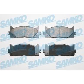 Compre Pastilhas de travão da SAMKO 5SP1593 a um preço baixo por 32,83 €