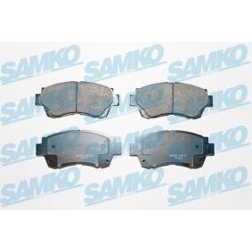 Compre Pastilhas de travão da SAMKO 5SP701 a um preço baixo por 21,50 €