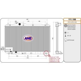 Acquista Radiatore motore da AHE 111.106 a buon mercato per soli 244,64 €