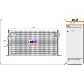 Acquista Condensatore climatizzatore da AHE 43667 a buon mercato per soli 205,57 €