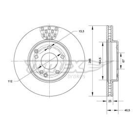 Bremsscheibe TX 71-06 von TOMEX brakes günstig für 57,05 € online kaufen