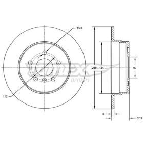 Bremsscheibe TX 72-68 von TOMEX brakes günstig für 34,88 € online kaufen