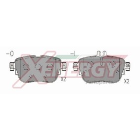 Bremsbeläge X41311 von AP XENERGY günstig für 60,56 € online kaufen