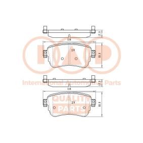 Bremsbeläge für CITROËN von IAP QUALITY PARTS