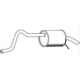 Compre Panela de escape traseira da VEGAZ RS-590 a um preço baixo por 160,16 €