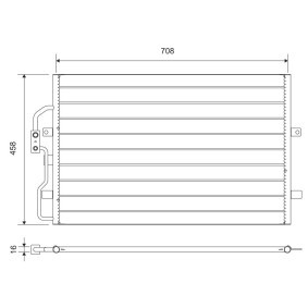 Acquista Condensatore climatizzatore da VALEO 812710 a buon mercato per soli 129,41 €