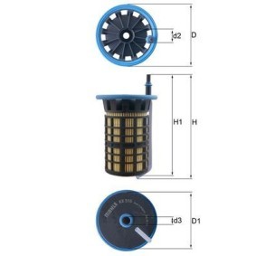 Kraftstofffilter für CITROËN von KNECHT
