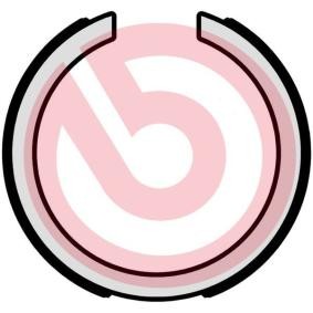 Kjøp Bremseskosett, håndbrems av BREMBO S 15 502 til den lave prisen 554,55 NOK