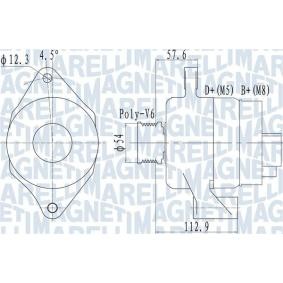 Lichtmaschine 063732050010 von MAGNETI MARELLI günstig für 172,82 € online kaufen