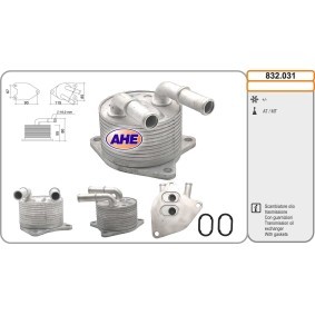 Ölkühler des Herstellers AHE - Originalware Artikelnummer: 832.031