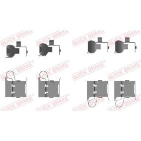 Acquista Kit accessori, pastiglia freno da QUICK BRAKE online per HILUX VIII Pianale piatto/Telaio (_N1_) a prezzi moderati
