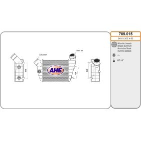 Ladeluftkühler 709.015 von AHE günstig für 177,88 € online kaufen