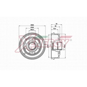 Acquista Tamburo freno da AP XENERGY X654245 a buon mercato per soli 77,77 €
