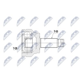 Compre Junta homocinética de NTY online para X6 (F16, F86) a preços moderados