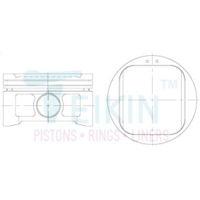 Kolben 55102.STD von TEIKIN günstig für 150,30 € online kaufen