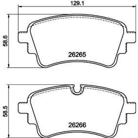 Spannrolle des Herstellers MINTEX - Originalware Artikelnummer: MDB4280