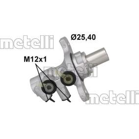 Compre Cilindro principal de freno de METELLI online para X3 (F25) a precios moderados