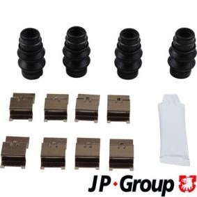 Compre Kit de acessórios, pastilhas de travão de JP GROUP online para GLA (H247) a preços moderados