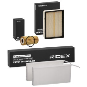 Compre Kit de filtros de RIDEX online para Movano B Camião de plataforma / Chassis (X62) a preços moderados