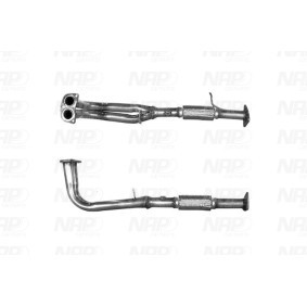 Compre Tubo de escape de NAP carparts online para ACCORD V Coupé (CD) a preços moderados