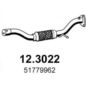 Abgasrohr 12.3022 von ASSO günstig für 156,58 € online kaufen