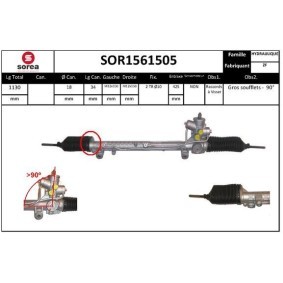 Lenkgetriebe SOR1561505 von SNRA günstig für 587,60 € online kaufen