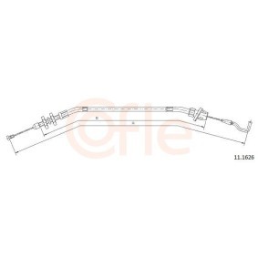 Gaszug 92.11.1626 von COFLE günstig für 13,61 € online kaufen